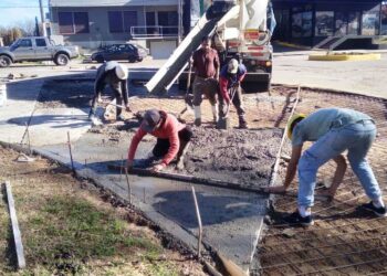 Avanza la ampliación de la avenida en la entrada al Balneario