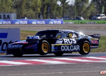 Podio de Matías Canapino en TC Pista