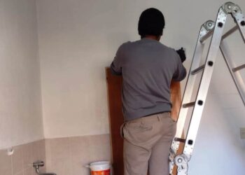 Trabajos en el CAPS de Santa Lina