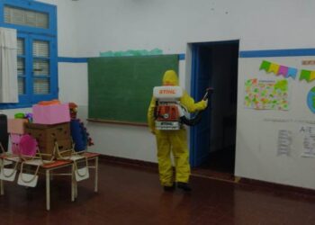 Terminó la desinsectación en escuelas