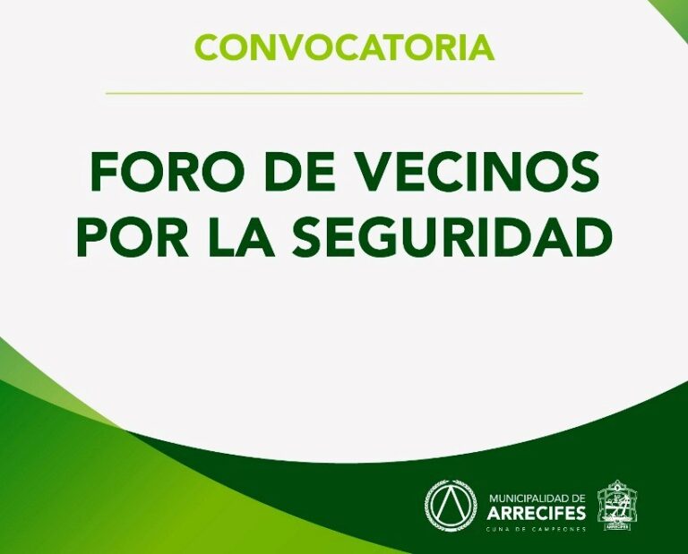 Convocan a integrar el Foro de Seguridad