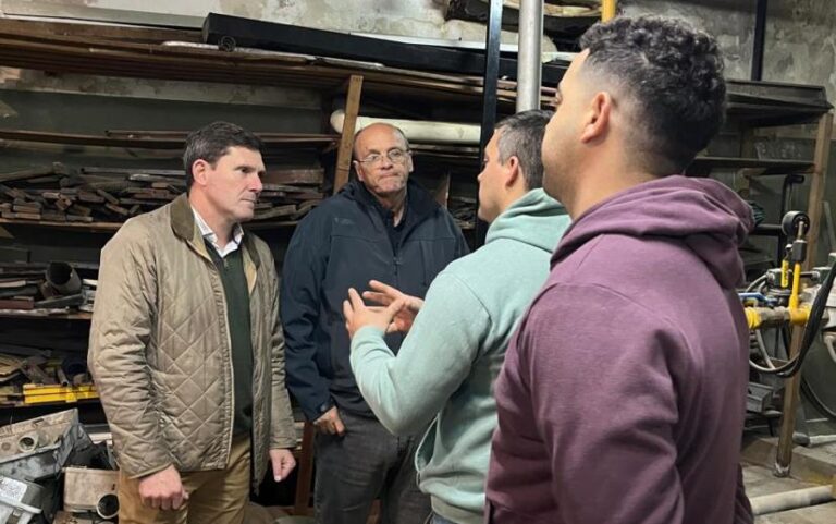 Comenzaron los trabajos para la instalación de gas en la Técnica