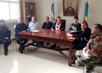Bouvier firmó un convenio con el Ministerio de Seguridad bonaerense