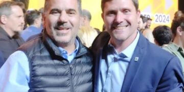 Bouvier, en el lanzamiento del nuevo PRO con Macri