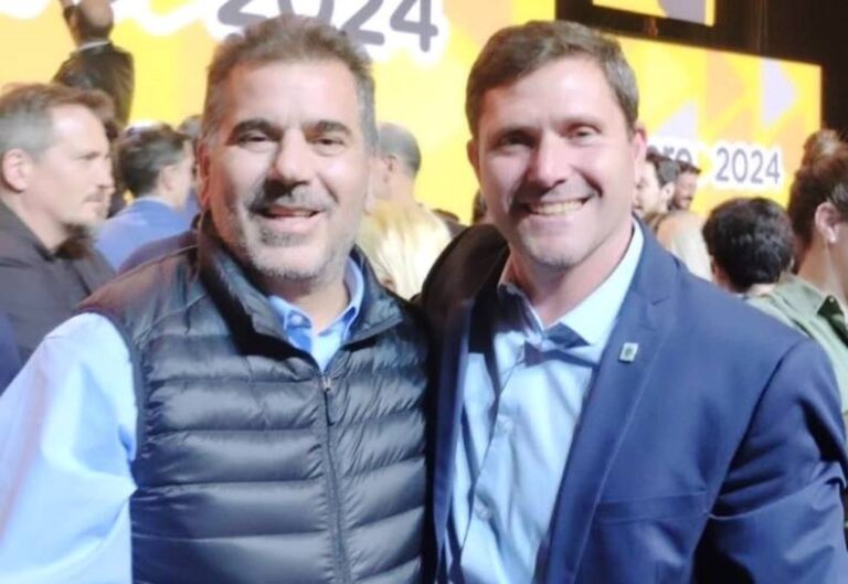 Bouvier, en el lanzamiento del nuevo PRO con Macri