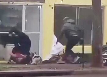 VIDEO. Violencia en Avenida Belgrano