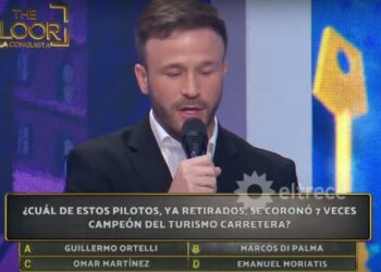 Agustín Canapino, en Los 8 Escalones