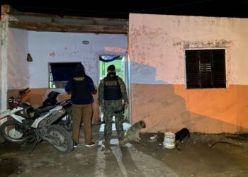 VIDEO. Allanamientos, secuestro de drogas y una detenida en Arrecifes