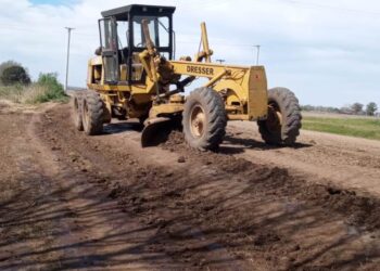 Mejoras en caminos rurales de Arrecifes
