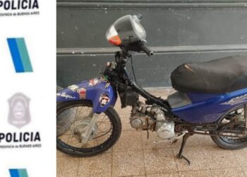 Secuestran una moto con número de motor suprimido