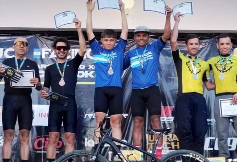 Arrecifeños campeones argentinos en La Falda