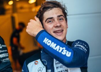 F1 en Singapur: Colapinto, de igual a igual