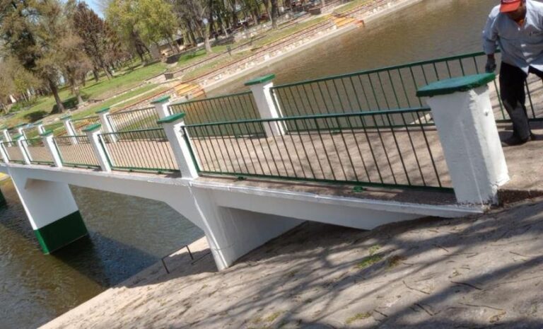 Pintan el Balneario anticipando la temporada