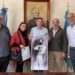 La Municipalidad recibió la donación de un busto de Güemes
