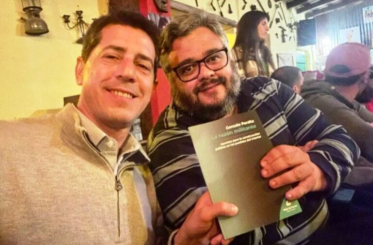 Gonzalo Peralta presenta su libro “La razón militante”