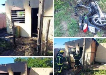 Piden ayuda para la familia a la que se le incendió la casa