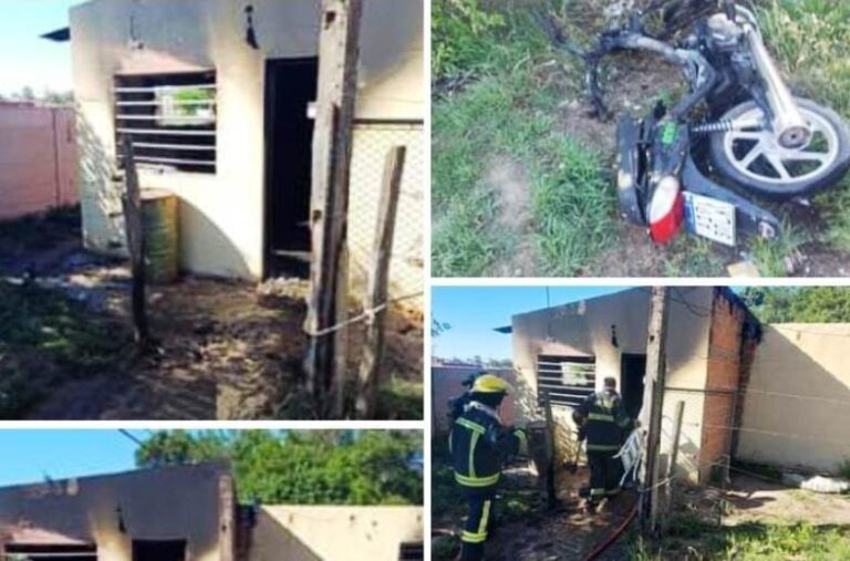 Piden ayuda para la familia a la que se le incendió la casa