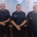 Autoridades arrecifeñas en la Comisaría 3ª de Pergamino