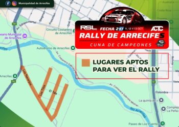 Lugares seguros para ver el Rally de Arrecifes