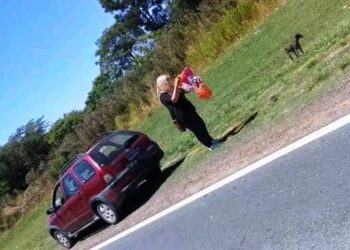 Robaron un auto empujándolo