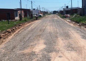 Mejoras en calles de tierra de Arrecifes
