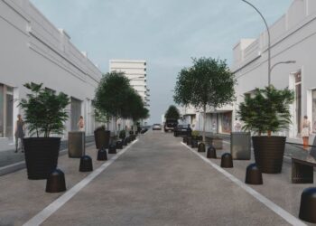 Presentaron el proyecto de embellecimiento de calle Ricardo Gutiérrez