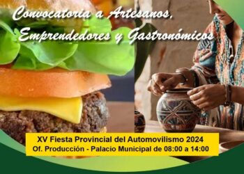 Convocan a artesanos, emprendedores y gastronómicos para la Fiesta del Automovilismo