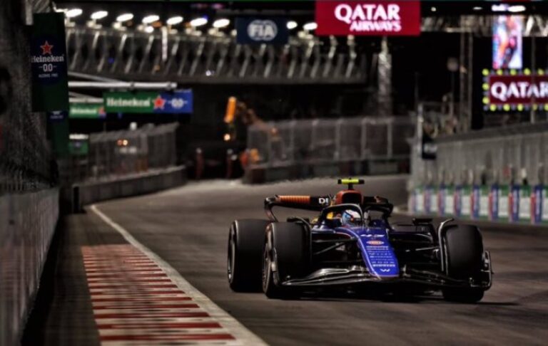 En Las Vegas, Colapinto volvió a asegurarse un lugar en la Fórmula 1