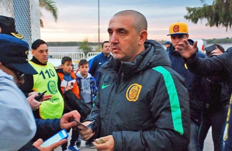 Imágenes sensibles: asesinaron al jefe de la barra de Rosario Central