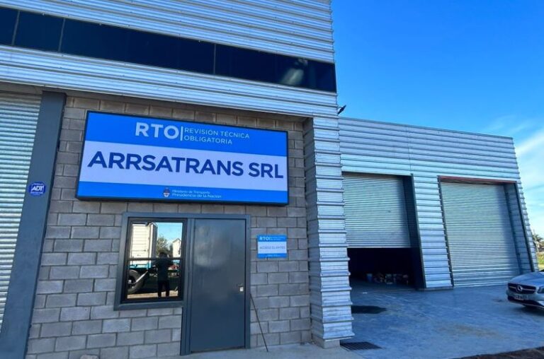 Inaugura la Revisión Técnica Obligatoria en Arrecifes