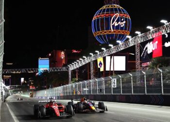F1 de noche: Colapinto arranca la actividad en Las Vegas