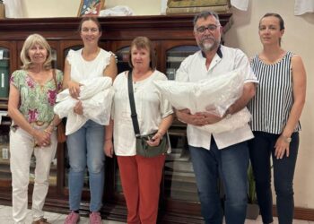 Nuevo aporte de sábanas para el Hospital de Arrecifes