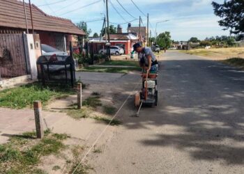 Siguen las obras en calles de Arrecifes