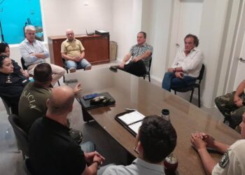La Secretaría de Seguridad se reunió con autoridades de Policía Rural y de APRA