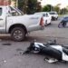 Joven herida por un choque en moto