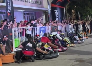 Espectacular arranque de la Fiesta del Automovilismo en Arrecifes