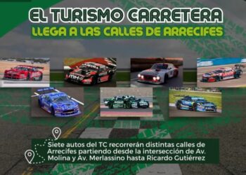La Fiesta Provincial del Automovilismo arranca en pleno centro de Arrecifes