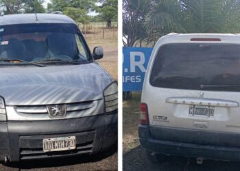 Los detuvieron cuando estaban robando una rueda de un camión