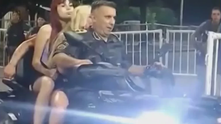 VIDEO. Echaron al impresentable comisario del cuatriciclo