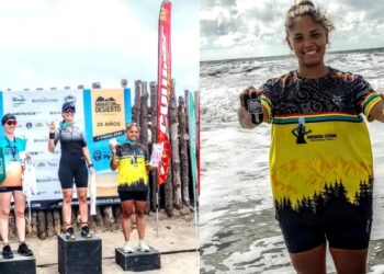 Ayelén Mondo Varela arrancó el año con un podio