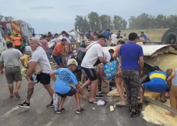 Con el camionero fallecido, le fueron a robar la carga