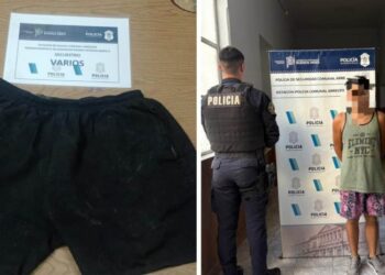 Lo detuvieron por un robo y tiene muchos antecedentes, pero quedó libre
