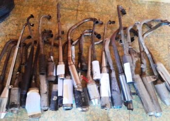 Secuestraron motos con escapes modificados