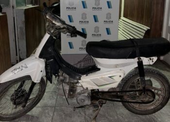 Roban una moto en el Balneario y la policía la recupera