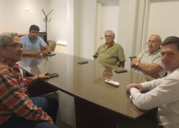 El intendente Bouvier se reunió con la Liga de Fútbol de Arrecifes