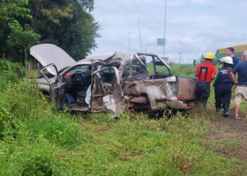Violento choque en ruta 51