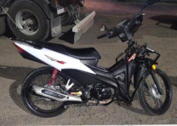 Secuestraron moto con numeración suprimida