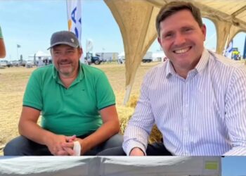 Bouvier participó en una nueva jornada de “A Campo Abierto”