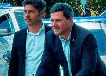 Bouvier firmó el convenio del Fondo de Fortalecimiento de Seguridad