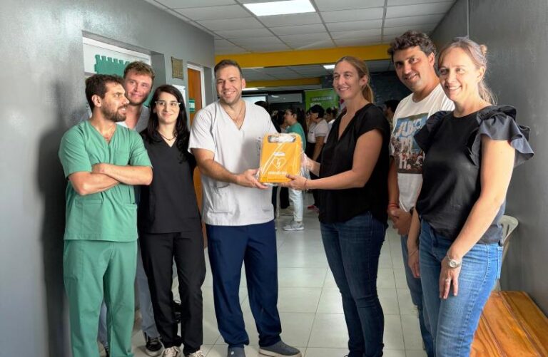 Se realizó la capacitación en RCP y uso de desfibrilador